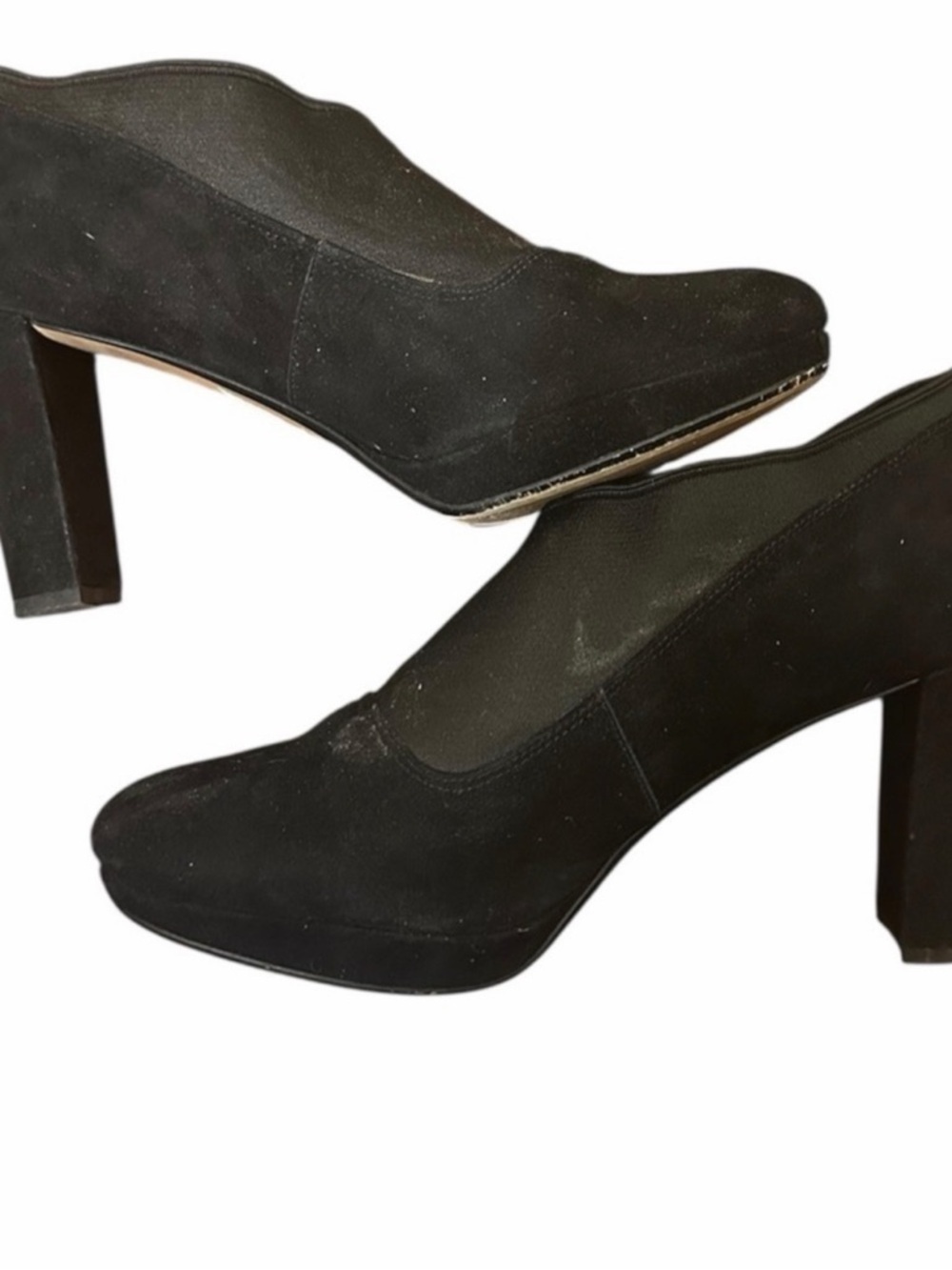 Clarks Black Women's Heels - Picture 7 of 9